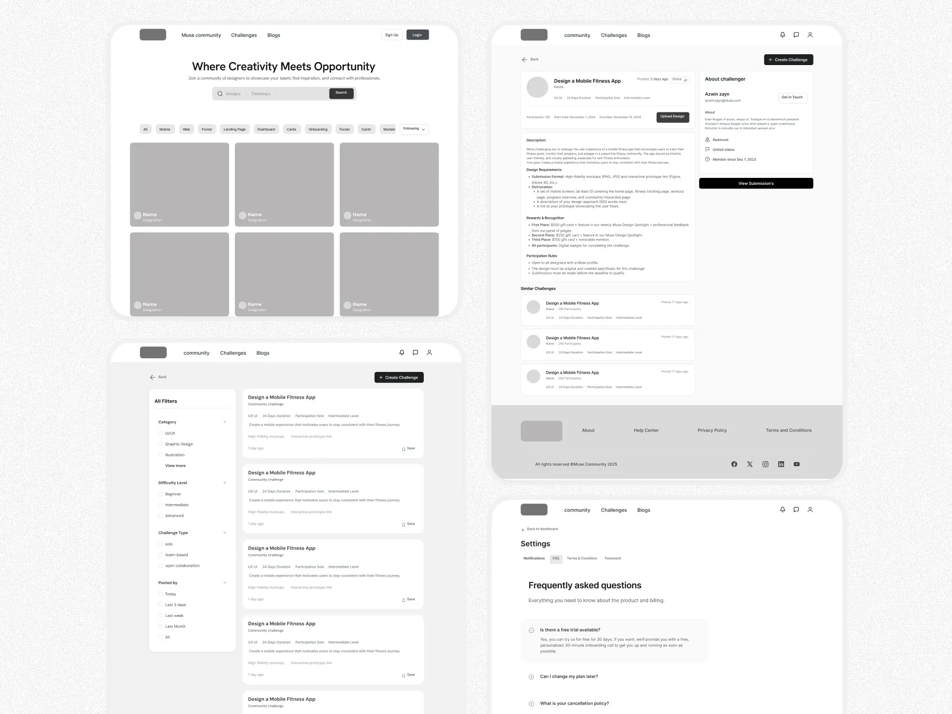 Muse - Design Community: the result