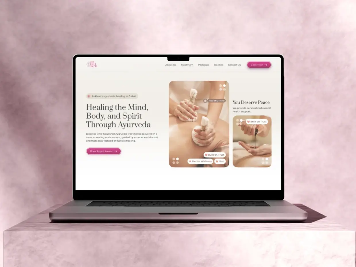 Ayursanskriti - Clinic Care project preview